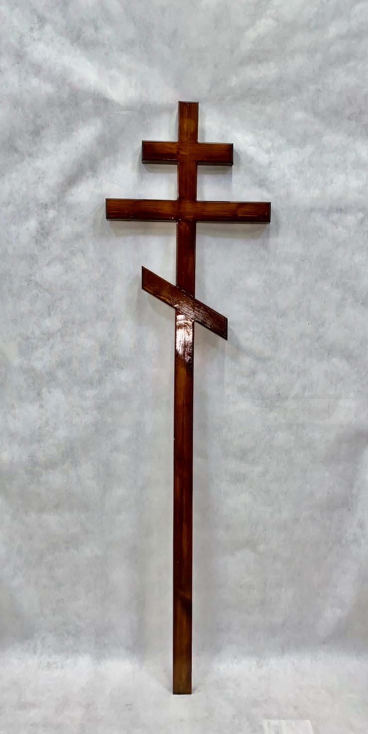 Крест лак 07 тройной, арт. КР-111