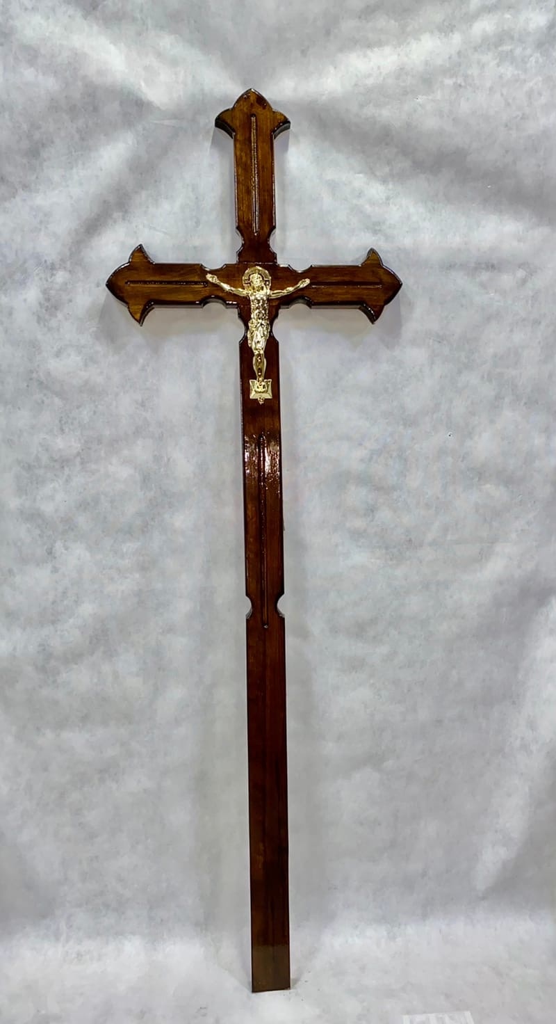 Крест григорианский Лилия 09, арт. КР-031
