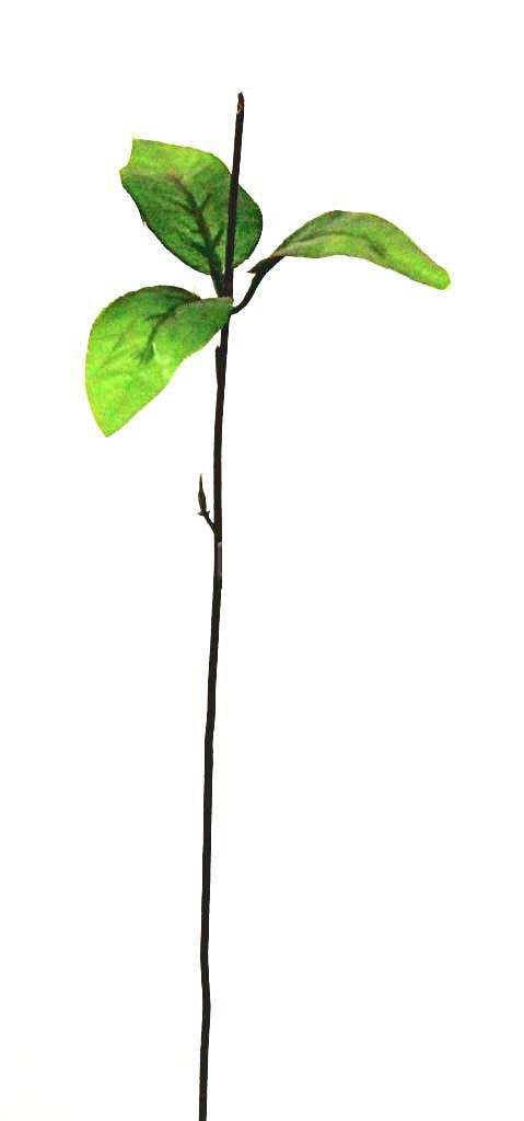 Ножка розы №12 +лист (40см)